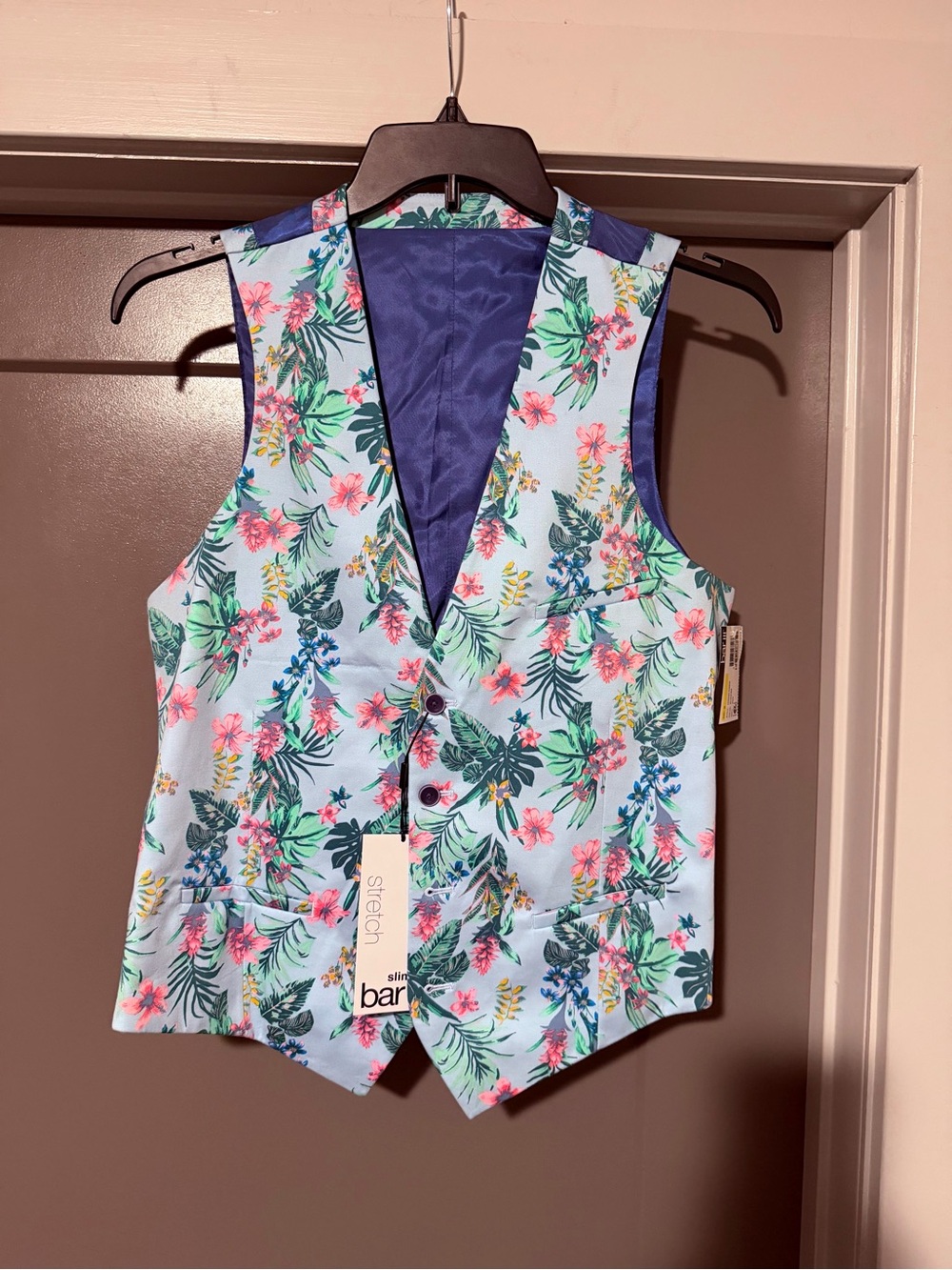 Bar III floral waistcoat
Size: M